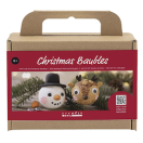 Mini Craft Kit Christmas Baubles