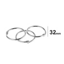 Book Ring D-32mm/ 5pcs metal