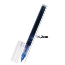 Gel ink ballpoint pen, 0,5 blue  needle point