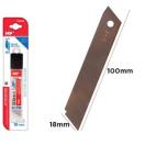 Cutter blades 18mm, 10pcs