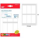 Adhesive labels 34x67mm, 30pc