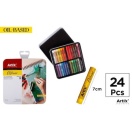 Oil pastel 24pcs Artix