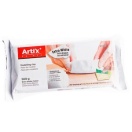 Modelling clay 500gr, air-hardening extra white