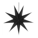 Paper star, black Ø 45cm