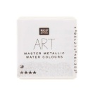 ART Master watercolour metallic, Pearl 1/2 pans