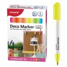 Deco marker set 6pcs neon
