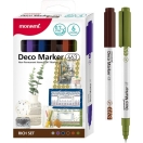 Deco marker set 6pcs rich colours