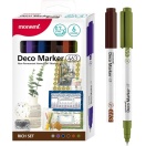 Värvimarkerite kmpl Deco 6tk, ots 0.7mm, tumedad toonid