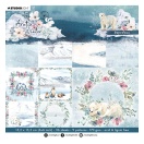 Scrapbook paper set 15x15cm 36sh,  Artic Winter nr.124