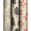 Pakkepaber 70x200cm Lasting Christmas, assortii 1tk