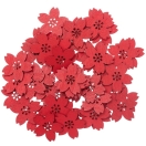 Puidust ornamendid, Cherry Blossom, 48tk punased