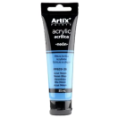 High-density satin acrylic paint 35ml/ neon blue