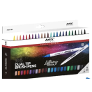 Dual tip Brush pen set 96pcs