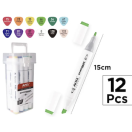 Alcohol based markers set 12pcs