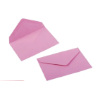 Envelopes 140x90mm, 12pcs/ pink