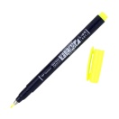 Calligraphy marker Tombow Fudenosuke, neon yellow