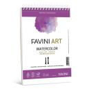 Akvarellplokk A5 spiraal 300g, 20 l. Favini Art, 25% puuvilla