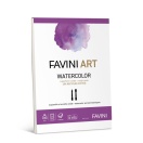 Akvarellplokk A4 300g, 10 l. Favini Art, 25% puuvilla