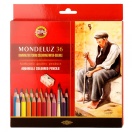 Watercolour Pencils Mondeluz, 36psc