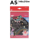 Scratch paper motif pad, Din A5 