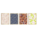 Kaustik A5 80 lehte, 70g, 5x5ruutu, Metallic Floral assortii