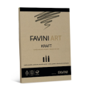 Visandiplokk A4 liimköide, sisu natur.pruun 120g, 50l, Favini