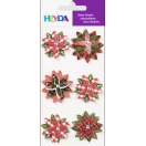 Stickers "Christmas Flower 7.5 x 16.5