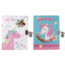 Märkmik 13x18cm, lukustatav, assortii 1tk