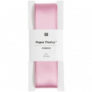 Polyester Ribbon, Pink, Glossy, 25 mm x 3 m
