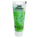 Studio acrylic 100ml green/yellow