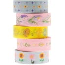 Tapeset Futchikato floral, 5x10m