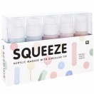 Squeeze Marker 5x60ml Pastel Set