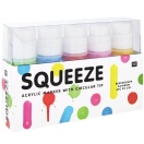 Squeeze Marker 5x60ml Rainbow Set