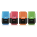 Sharpener Milan Compact, eraser, 2-holes