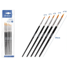 Brush set 5pcs,, synt.