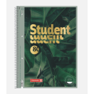 Spiraalkaustik A4 Student "Jungle", ruut 80lehte