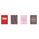 Kaustik A5 60 lehte, 5x5ruutu, Coca-Cola Hybrid assortii