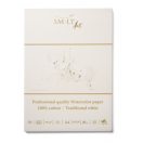 Akvarellipaberiplokk Pro "SMLT Art" A4, 400gr, 10l, 100% puuvill