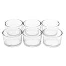 Tealight jars  5,2x3,3cm, 6pcs