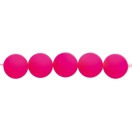 Itoshii beads, neon pink 40 pcs, Ø 8 mm