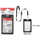 Card holder with lanyard