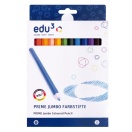 edu3 PRIME Jumbo Coloured Pencils 12pcs/ hexagonal 