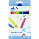 Color pencils Jumbo hex 12pcs edu3