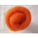 Felting wool 15g orange