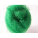 Felting wool 15g green