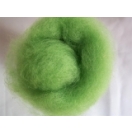 Felting wool 15g light green