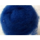 Felting wool 15g vivid blue