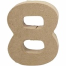 Number väike 10cm/ 8