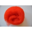 Felting wool 15g orange red