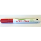 Acrylic marker Acryl Opak thick point/ vermillion